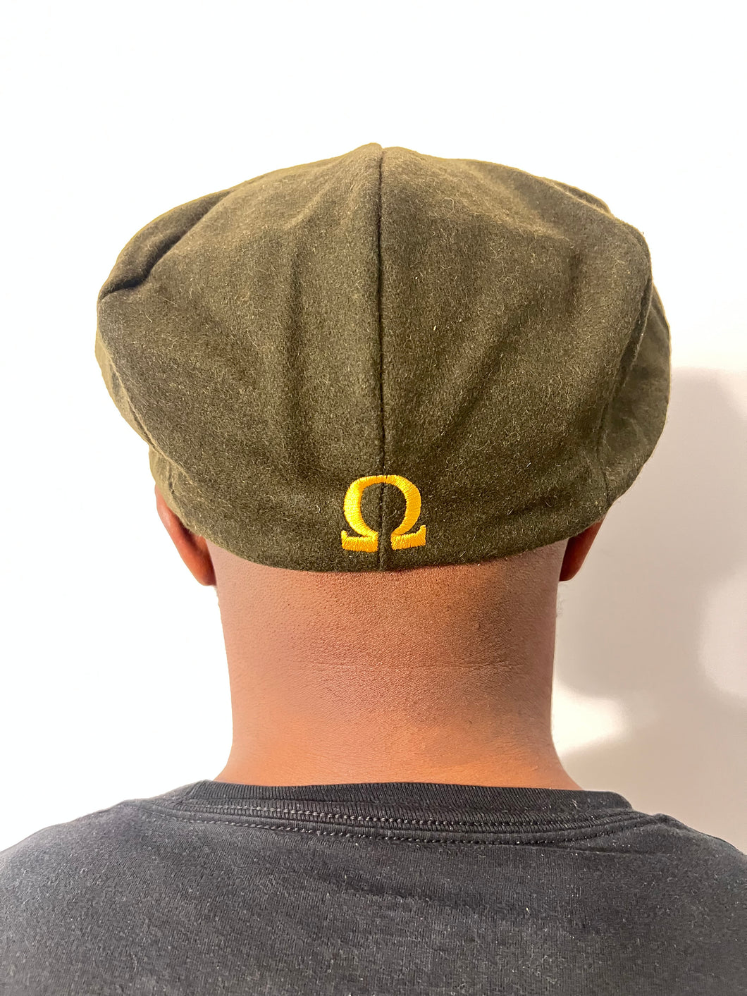 Olive Green Big Apple Jack Newsboy